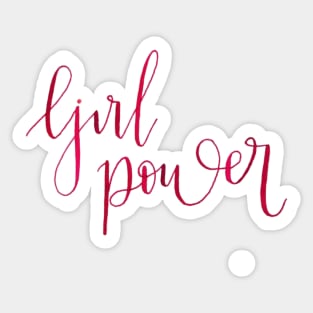 Girl Power Sticker